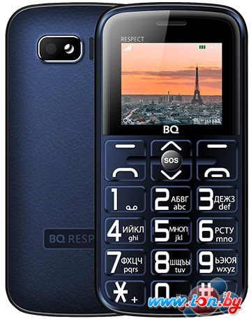 Мобильный телефон BQ-Mobile BQ-1851 Respect (синий) в Витебске
