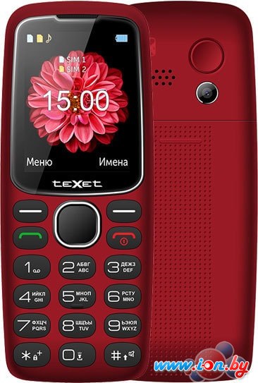 Мобильный телефон TeXet ТМ-B307 (красный) в Витебске