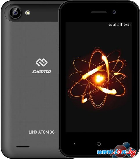 Смартфон Digma Linx Atom 3G (темно-серый) в Витебске