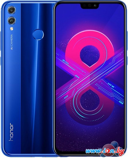 Смартфон Honor 8X 4GB/64GB JSN-L21 (синий) в Витебске