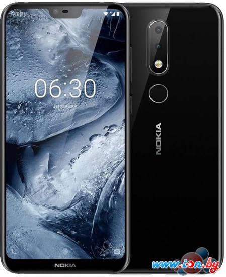 Смартфон Nokia 6.1 Plus 4GB/64GB (черный) в Витебске