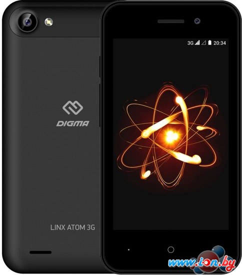 Смартфон Digma Linx Atom 3G (черный) в Витебске