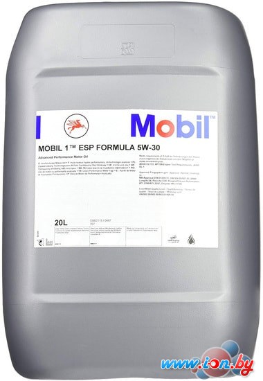 Моторное масло Mobil 1 ESP 5W-30 20л в Могилёве