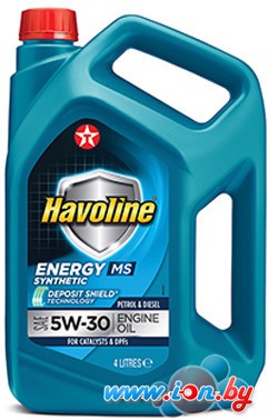 Моторное масло Texaco Havoline Energy MS 5W-30 4л в Бресте