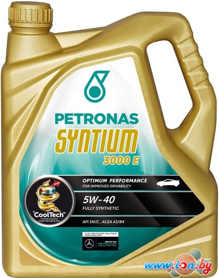 Моторное масло Petronas Syntium 3000 E 5W-40 5л в Могилёве