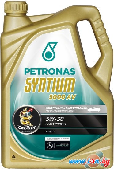 Моторное масло Petronas Syntium 3000 AV 5W-40 5л в Бресте