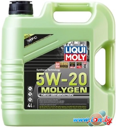 Моторное масло Liqui Moly Molygen New Generation 5W-20 4л в Гомеле