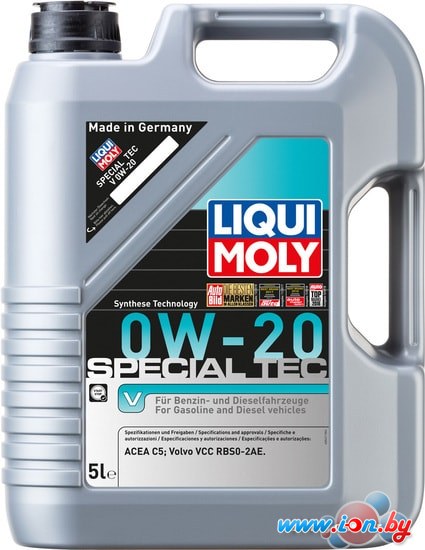 Моторное масло Liqui Moly Special Tec V 0W-20 5л в Бресте