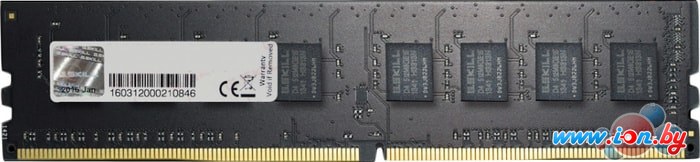 Оперативная память G.Skill Value 8GB DDR4 PC4-19200 F4-2400C17S-8GNT в Могилёве