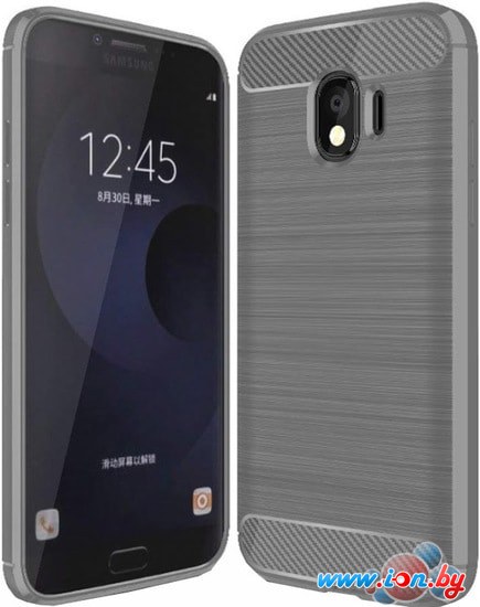 Чехол Case Brushed Line для Samsung Galaxy J4 (серый) в Гродно