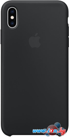 Чехол Apple Silicone Case для iPhone XS Max Black в Бресте