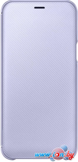 Чехол Samsung Wallet Cover для Samsung Galaxy A6 (фиолетовый) в Могилёве