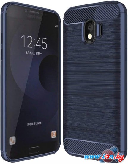 Чехол Case Brushed Line для Samsung Galaxy J4 (синий) в Гомеле