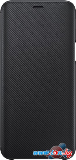 Чехол Samsung Flip Wallet для Samsung Galaxy J6 (черный) в Бресте