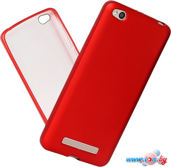 Чехол Case Deep Matte для Xiaomi Redmi 4A (красный) в Бресте