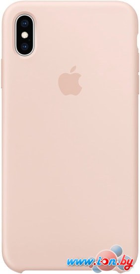 Чехол Apple Silicone Case для iPhone XS Max Pink Sand в Могилёве