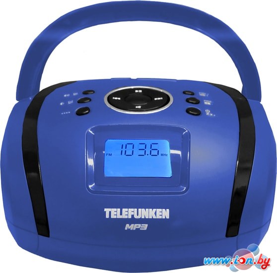 Портативная аудиосистема TELEFUNKEN TF-SRP3449 (синий) в Витебске