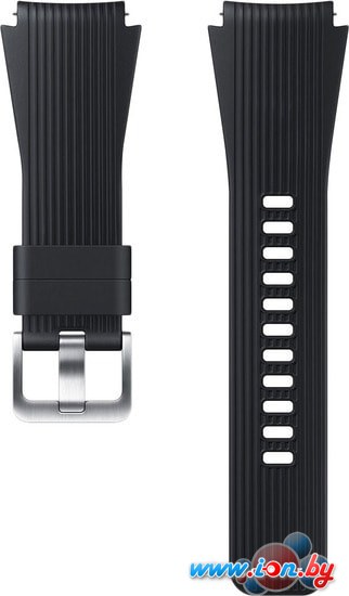 Ремешок Samsung Silicone для Galaxy Watch 42mm (черный) в Могилёве