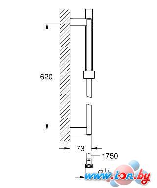 Душевой гарнитур Grohe Euphoria Cube+ Stick [27891000] в Могилёве