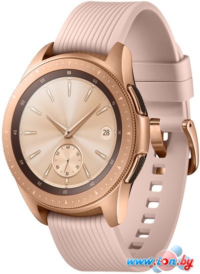 Умные часы Samsung Galaxy Watch 42мм (розовое золото) в Гомеле