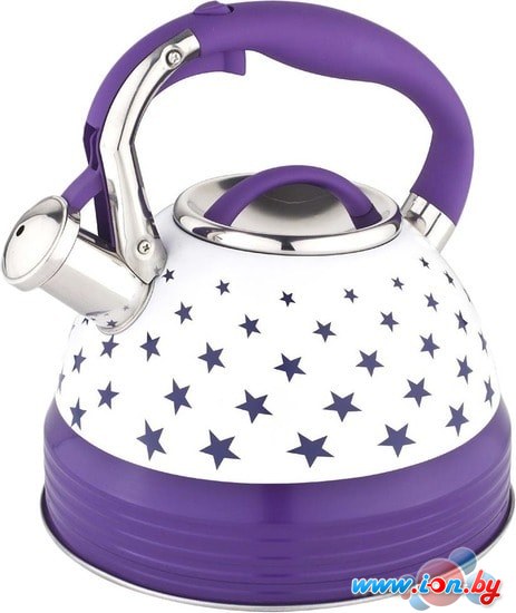 Чайник со свистком ZEIDAN Z-4187 (фиолетовый) в Гродно