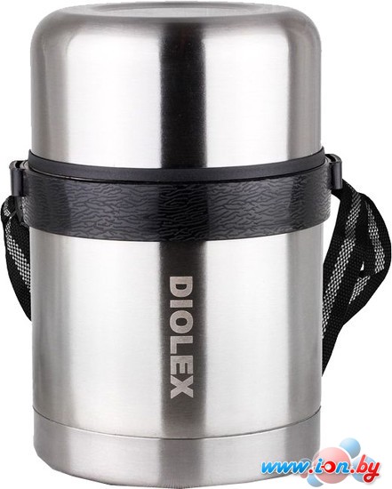 Термос для еды Diolex DXF-600-1 0.6л (серебристый) в Могилёве