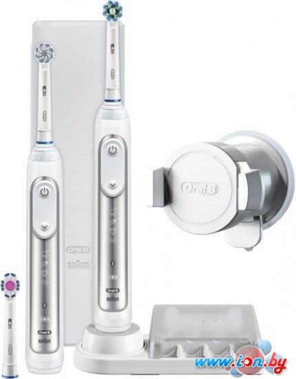 Электрическая зубная щетка Braun Oral-B Genius 8900 D701.535.5XC (белый) в Гродно
