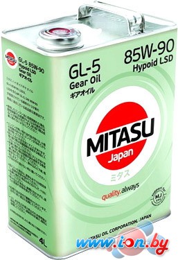 Трансмиссионное масло Mitasu MJ-412 GEAR OIL GL-5 85W-90 LSD 4л в Витебске