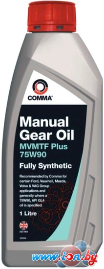 Трансмиссионное масло Comma MVMTF Plus 75W-90 1л в Гомеле