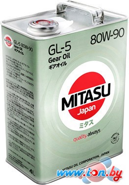 Трансмиссионное масло Mitasu MJ-431 GEAR OIL GL-5 80W-90 4л в Минске