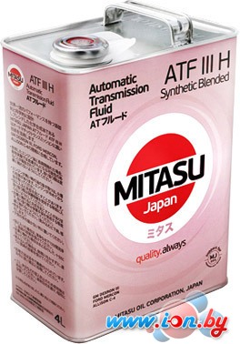 Трансмиссионное масло Mitasu MJ-321 ATF III H Synthetic Blended 4л в Бресте