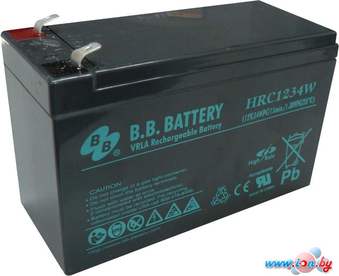Аккумулятор для ИБП B.B. Battery HRC1234W (12В/9 А·ч) в Бресте