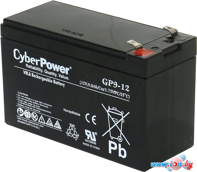 Аккумулятор для ИБП CyberPower DJW12-9.0 (12В/9 А·ч) в Гомеле