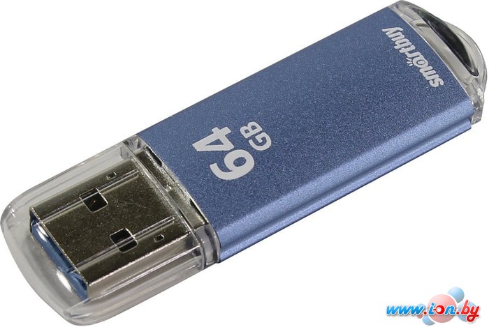 USB Flash SmartBuy V-Cut 64GB (синий) в Могилёве