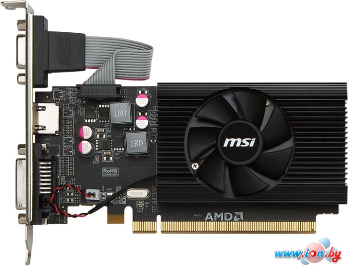 Видеокарта MSI Radeon R7 240 1GB DDR3 LP в Бресте
