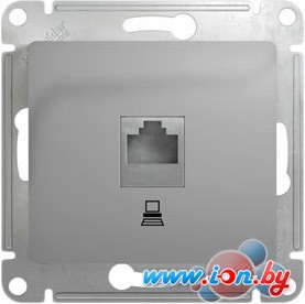 Розетка компьютерная Schneider Electric Glossa GSL000381K (алюминий) в Витебске