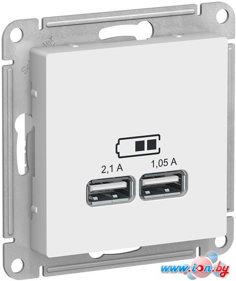 Розетка USB Schneider Electric Atlas Design ATN000133 в Могилёве