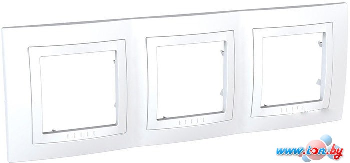 Рамка Schneider Electric Unica MGU2.006.18 (белый) в Могилёве