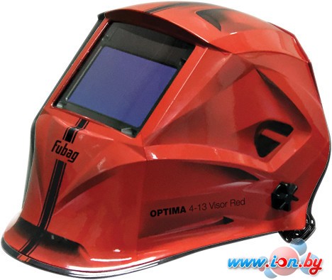Сварочная маска Fubag Optima 4-13 Visor (красный) [38437] в Могилёве