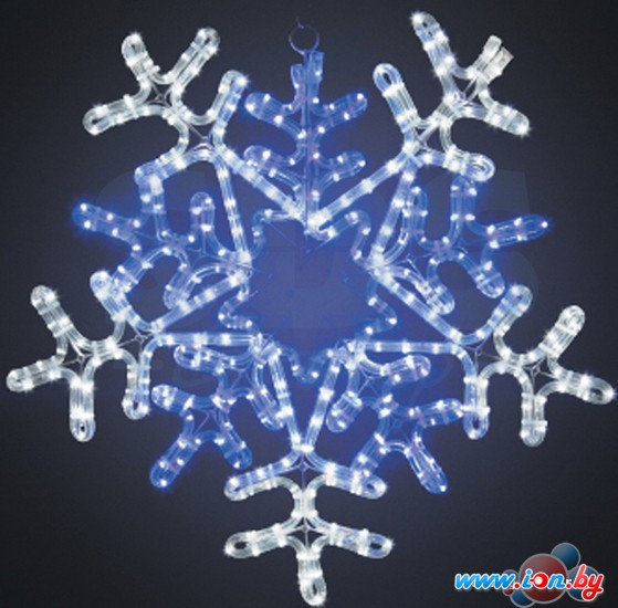 3D-фигура Neon-night Снежинка (60x60 см, белый/синий) [501-531] в Бресте