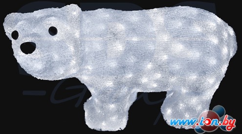3D-фигура Neon-night Белый мишка 15 см [513-252] в Бресте