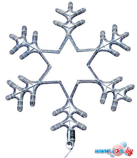 3D-фигура Neon-night Снежинка мигающая (55x55 см, белый) [501-347] в Витебске