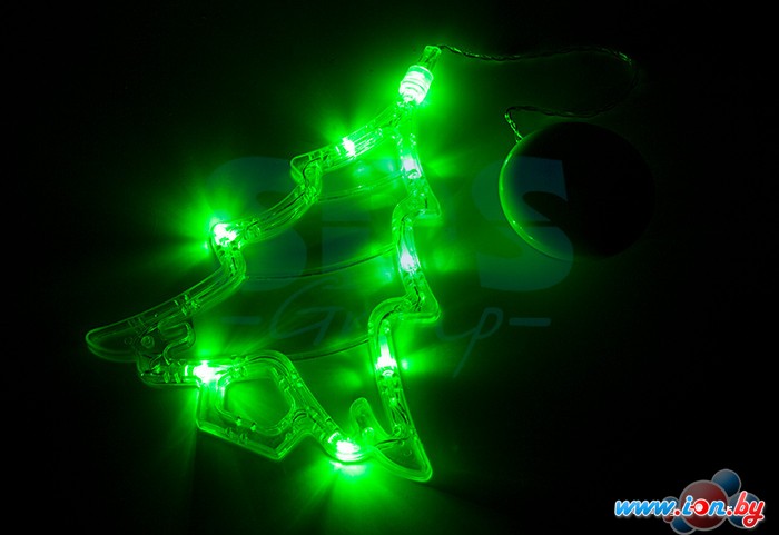 3D-фигура Neon-night Елочка на присоске с подвесом [501-017] в Минске