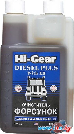 Присадка в топливо Hi-Gear Diesel Plus With ER 474 мл (HG3417) в Могилёве