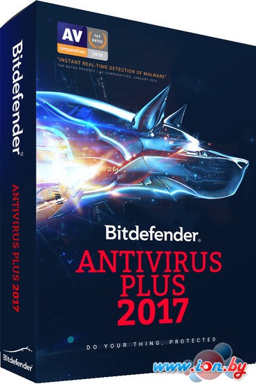 Антивирус Bitdefender Antivirus Plus 2017 Home (3 ПК, 1 год, ключ) в Бресте