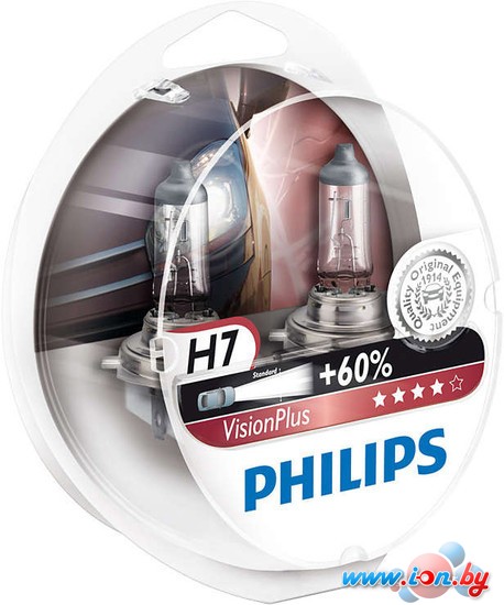 Галогенная лампа Philips H7 VisionPlus 2шт [12972VPS2] в Могилёве