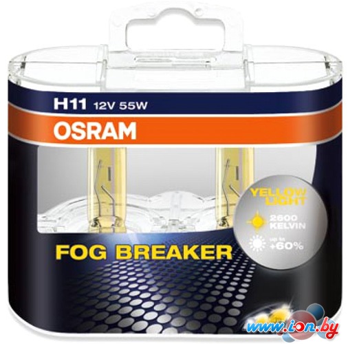 Галогенная лампа Osram H11 Fog Breaker 2шт [64211FBR-DUOBOX] в Могилёве