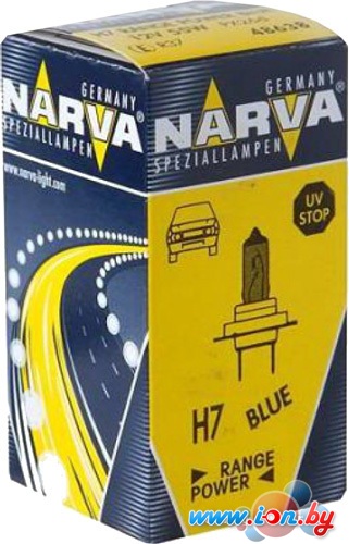 Галогенная лампа Narva H7 Range Power Blue 1шт [48638RPB] в Бресте