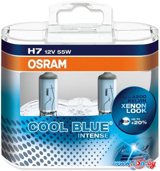 Галогенная лампа Osram H7 Cool Blue Intense 2шт [64210CBI-HCB] в Витебске
