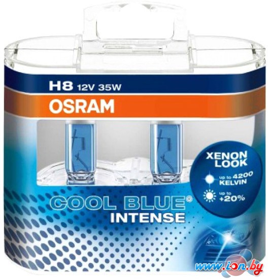 Галогенная лампа Osram H8 Cool Blue Intense 2шт [64212CBI-DUOBOX] в Гродно